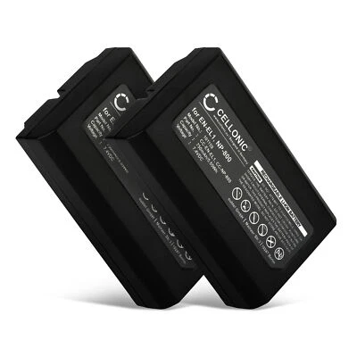 CELLONIC 2x Akku für Nikon EN-EL1 Konica Minolta NP-800 (750mAh) Ersatzakku
