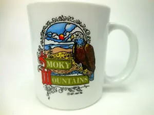 Taza de café vintage Smoky Mountains con Eagle Sunset - Imagen 1 de 5