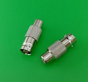 (1 PC) BNC Female to RCA Female Connector - USA Seller - Picture 1 of 3