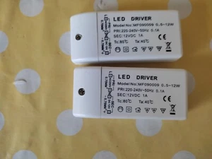 LED Trafo 12 Volt DC, 05-12 W, 1 A - Bild 1 von 1