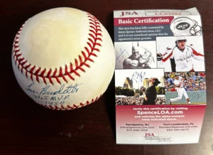 Jose Canseco JSA Authenticated Autographed Ball CM 413 - Picture 1 of 4