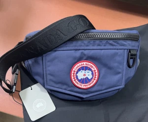 Canada Goose Unisex Waist Pack GENUINE Cross Body Bum Bag Blue Sling Travel £279 - Picture 1 of 19