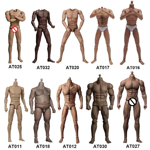 WorldBox 1/6 Scale Male Body Figure Muscular 12" For Phicen Hot Toys TBLeague Cover
