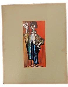 Payaso Díaz años 60 con impresión fina limitada de Marguerite por Harvey Hutter #23 - Imagen 1 de 7