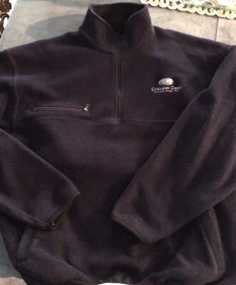 Rare Coldwater Creek Jackson Hole Fleece Pullover Jacket Sz XLarge Foto 1 de 4