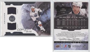 2011 Upper Deck Artifacts Horizontal Variation Jersey/Jersey /50 Sam Gagner #89