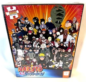 USAOPOLY Naruto Shippuden Never Forget Your Friends Puzzle 19'' x 27'' 1000 pc - Picture 1 of 6