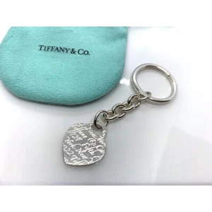 Tiffany & Co. Notes Heart Keychain Charm - Picture 1 of 10