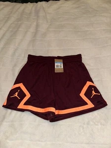 Nike Jordan Women’s Diamond Shorts (Maroon) - New ~ FN5134 681 - BD - Picture 1 of 24