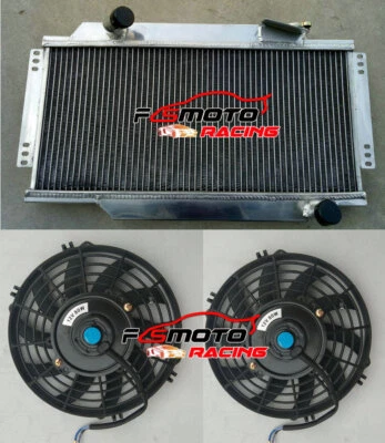 For Triumph Spitfire MARK III IV 1500 1.3L 1.5L 1964-1978 Aluminum Radiator+Fans - Image 1 of 4