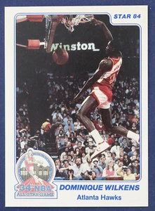 1984 Star Slam Dunk #9 Dominique Wilkins UER NMMT to MINT ST - Picture 1 of 2