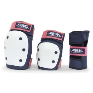 REKD Heavy Duty Triple Pad Set Blue/Pink - Picture 1 of 4