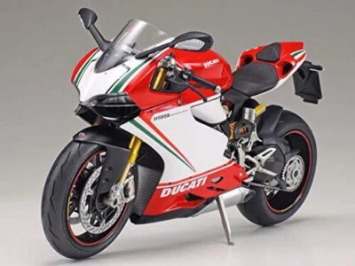 DUCATI 1199 PANIGALE S TRICOLORE TAMIYA - KIT MOTO COD. PROD. 14132 - SCALA 1/12 - Immagine 1 di 4
