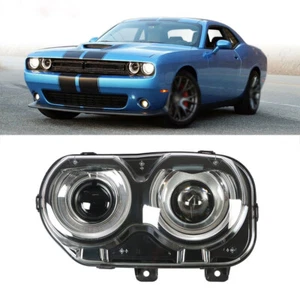 Faro halógeno LED lado conductor/izquierdo para Dodge Challenger 2015 2016 2017 2018 - Imagen 1 de 13