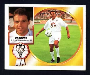 FRADERA - S.D. ALBACETE BALOMPIE 1994-95 CROMO ESTE PANINI LA LIGA 94/95 - Imagen 1 de 2