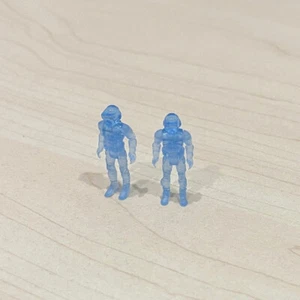 2x SDCC Star Wars Micro Galaxy Squadron Hologram Figure LE005 Speeder Bike 1000 - Picture 1 of 4
