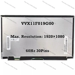VVX11F019G00 11.6" IPS 1920×1080 FHD  LCD Screen Matrix Replacement EDP 30 Pins - Picture 1 of 1