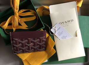 goyard mens card holder