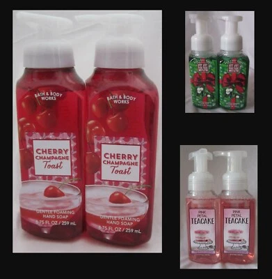 GENTLY FOAMING HAND SOAPS Lot of 2 Bath & and Body Works YOU Pick Scent - Image 1 of 4