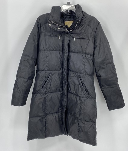 MICHAEL KORS Michael Michel Kors cappotto lungo nero imbottito piumino DIFETTO donna medio