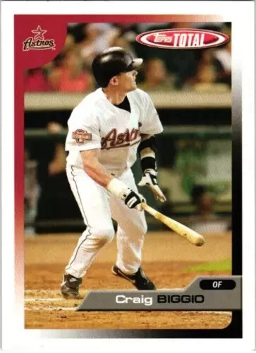 2005 Topps Total #256 Craig Biggio Houston Astros HOF - Image 1 of 1