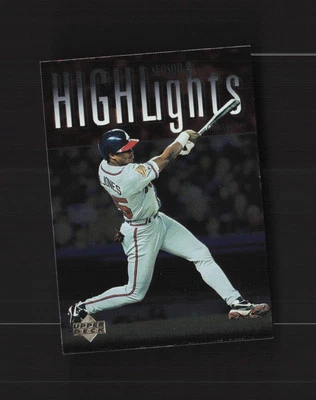 1997 Upper Deck #324 Andruw Jones Atlanta Braves MM - Image 1 of 2