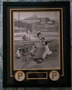 Bill Mazeroski Signed Canvas  Pittsburgh Pirates - Picture 1 of 4