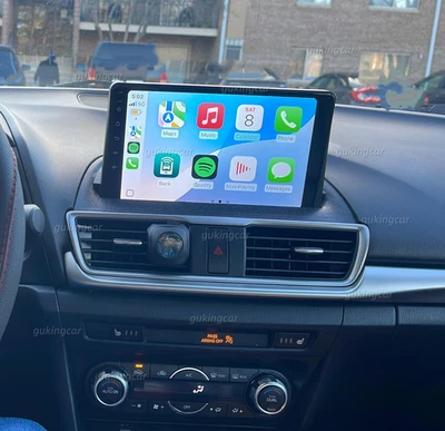 For Mazda 3 Axela 2014-2019 Car Stereo Radio CarPlay Android 13 WIFI RDS GPS NAV Foto 1 de 4