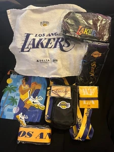 NBA Los Angeles Lakers grabbag of SGA giveaways 9 items - Picture 1 of 4