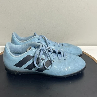 Adidas Nemeziz Messi Tango 18.4 Turf Soccer Shoes Women 6.5 Men 5.5 Blue Indoor - Image 1 of 4