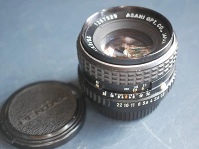 Pentax SMC  55mm 1.8 lens K bayonet mount fits K1000 KM KW Program A ME Super - Image 1 of 4