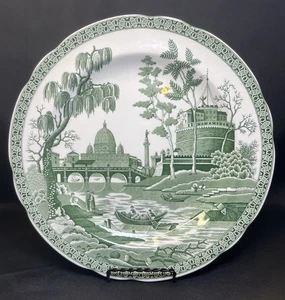 Vintage The Spode Archive Collection Georgisch Grün Rom 10,5" Essteller - Bild 1 von 21