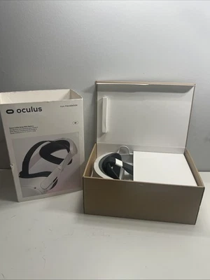 Meta Oculus Quest 2 Elite Strap VR Headset Controller With Battery NEW Open Box - Image 1 of 4