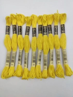 DMC 25 10 skeins DMC 25 8 m yarn 973 Canary - BRIGHT (A) - Image 1 of 2