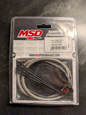 8154 MSD Crank Trigger Pickup - Shielded - Non-Magnetic - 3/8"-24 x 1.5" - Image 1 of 2