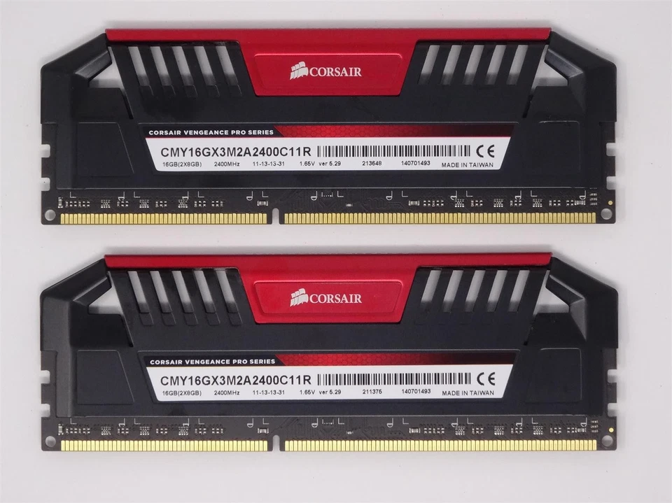 Corsair Vengeance Pro 16 GB (2x 8GB) CMY16GX3M2A2400C11R DDR3-2400 (#1860) - Bild 1 von 1