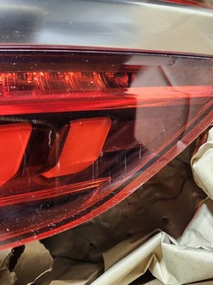 2020 2021 2022 2023 Audi Q7 SQ7 RH Right Passenger Side Full LED Tail Light OEM - Image 1 of 4