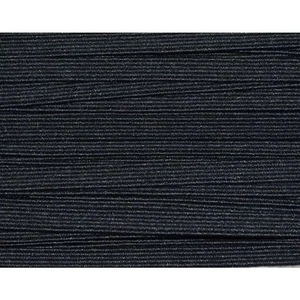Premium Braided Elastic 9mm BLACK Per Metre - Picture 1 of 1