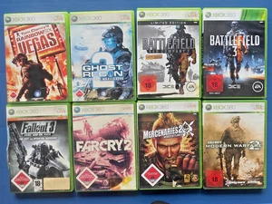 8 x Xbox 360 Spiele Paket Sammlung Restposten Anleitung konvolut Games 18 - Picture 1 of 4