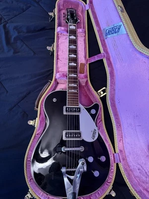 Guitarra Eléctrica Gretsch Guitars G6128T George Harrison Duo Jet Negra Foto 1 de 4