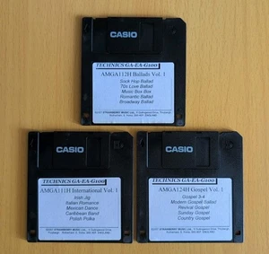 Vintage Music Floppy Disks Collection for Technics GA - EA - G100 - Afbeelding 1 van 8