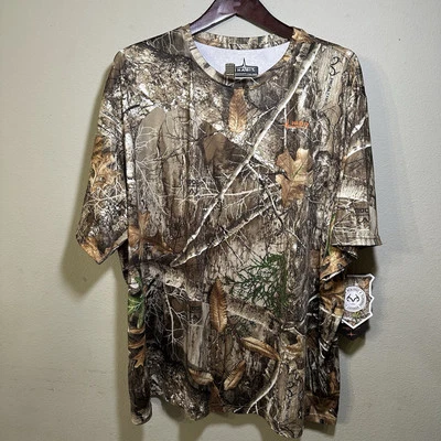 Real Tree HABIT Men's Short Sleeve Camo Shirt 2XL - Image 1 of 4