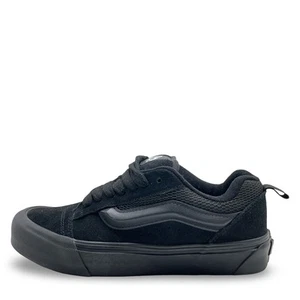 Vans Knu Skool Herren Schwarz Wildleder Schuhe Größe 8 Komfort Turnschuhe Skateboarding - Bild 1 von 11
