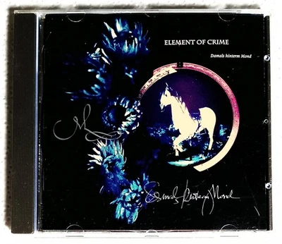 💡 CD - Element of Crime / Damals Hinterm Mond ( P. 1991 /D. Alternat. Rockband) - Bild 1 von 4