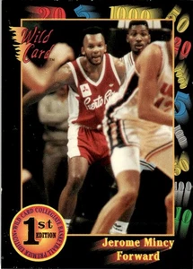 1991-92 Wild Card Jerome Mincy UAB Blazers #100 - Picture 1 of 2