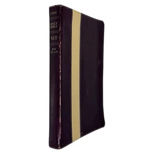 Holy Bible Tyndale NLT Premium Slimline Reference Large Print TuTone Leatherlike - Imagen 1 de 8