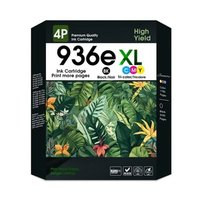 936e 936XL Ink Cartridge Compatible for hp 936 Ink cartridges Combo Pack for ... - Afbeelding 1 van 7