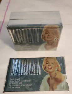 1993 MARILYN MONROE CARD SET (1-100) & 1 UNOPENED PACK.  ALL MINT.  SEE LISTING - Picture 1 of 4