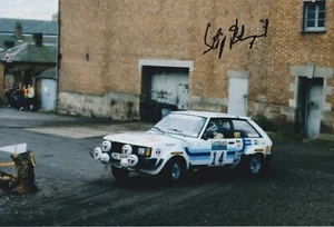 Stig Blomqvist Hand Signed Talbot Sport 12x8 Photo Rally Autograph 1 - Picture 1 of 1