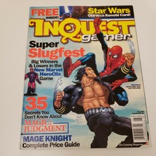 Inquest Magazine # 86 June 2002  MTG STAR WARS MAGE KNIGHT MARVEL HEROCLIX